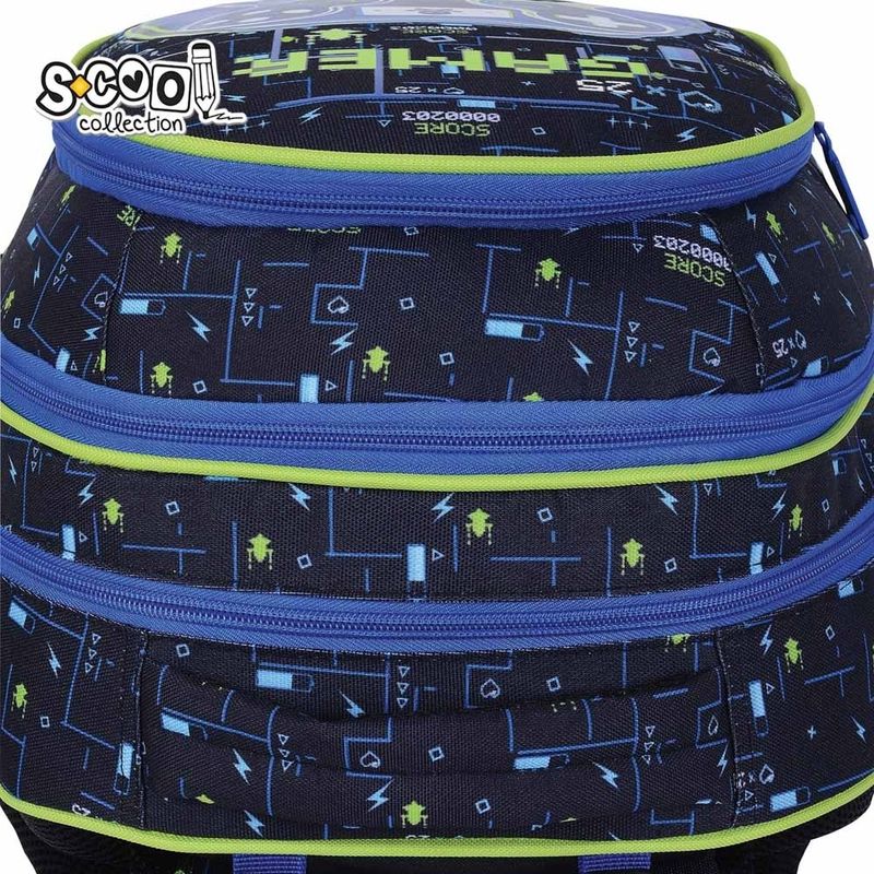 Carti si Birotica - Rechizite - Rucsacuri si genti scolare - Ghiozdan anatomic, 39x33x18 cm, GAMER - Infinity.ro