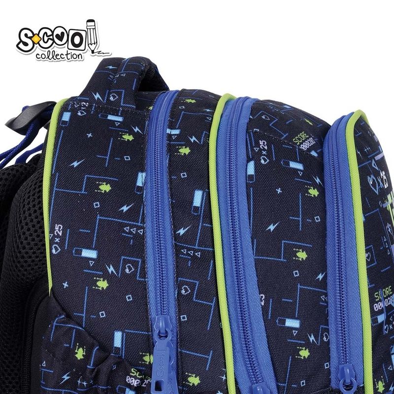Carti si Birotica - Rechizite - Rucsacuri si genti scolare - Ghiozdan anatomic, 39x33x18 cm, GAMER - Infinity.ro