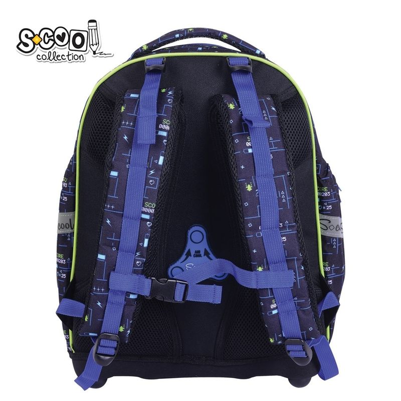 Carti si Birotica - Rechizite - Rucsacuri si genti scolare - Ghiozdan anatomic, 39x33x18 cm, GAMER - Infinity.ro