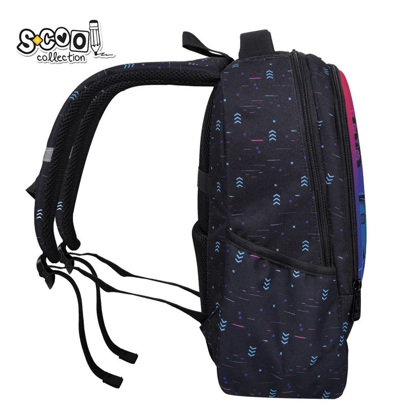 Carti si Birotica - Rechizite - Rucsacuri si genti scolare - Ghiozdan ergonomic, 40x29x14 cm, GAME OVER - Infinity.ro