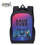 Carti si Birotica - Rechizite - Rucsacuri si genti scolare - Ghiozdan ergonomic, 40x29x14 cm, GAME OVER - Infinity.ro