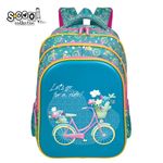 Carti si Birotica - Rechizite - Rucsacuri si genti scolare - Ghiozdan 3D ergonomic, 43x30x22 cm, LET'S GO FOR A RIDE - Infinity.ro