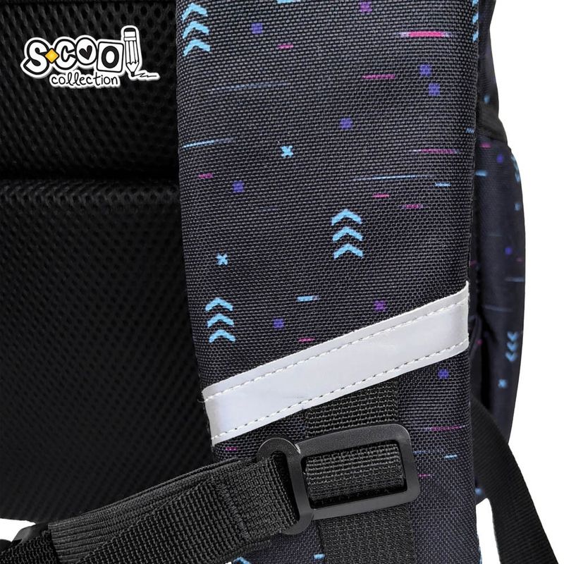 Carti si Birotica - Rechizite - Rucsacuri si genti scolare - Ghiozdan ergonomic, 40x29x14 cm, GAME OVER - Infinity.ro