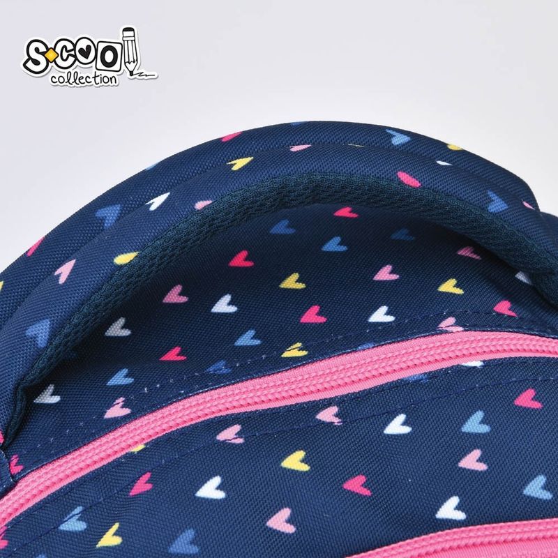 Carti si Birotica - Rechizite - Rucsacuri si genti scolare - Ghiozdan anatomic URBAN, 43x29x22 cm, HEARTS - Infinity.ro