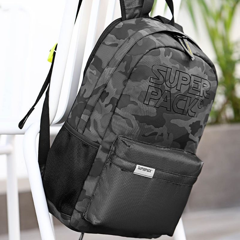 Carti si Birotica - Rechizite - Rucsacuri si genti scolare - Ghiozdan compartiment laptop, SUPERPACK, 43x30x14 cm - Infinity.ro