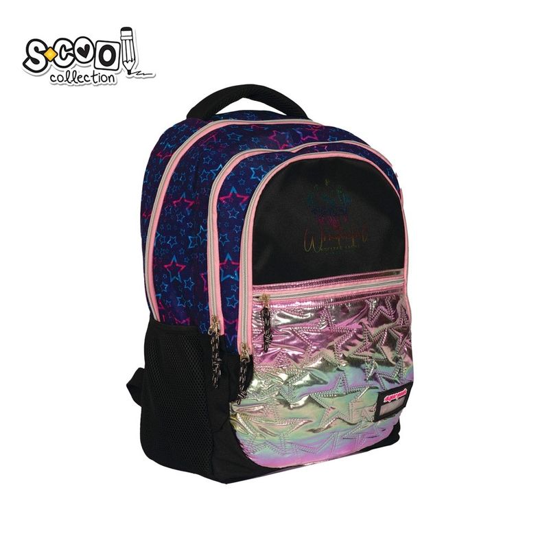 Carti si Birotica - Rechizite - Rucsacuri si genti scolare - Ghiozdan compartiment laptop, SUPERPACK, 46x32x15 cm - Infinity.ro