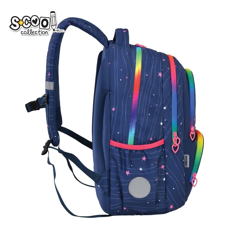 Carti si Birotica - Rechizite - Rucsacuri si genti scolare - Ghiozdan ergonomic comp. laptop, URBAN PREM., 42x31x16 cm, FANTASY - Infinity.ro