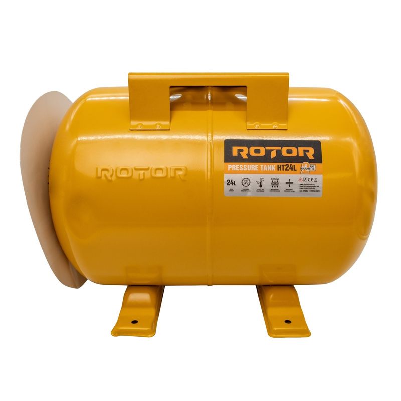 Casa si Gradina - Termice - Boilere si accesorii - Vase expansiune boilere - Vas expansiune orizontal pentru hidrofor, 24 l, Rotor RVH-24 - Infinity.ro