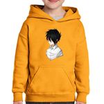 Fashion, accesorii si bijuterii - Copii - Imbracaminte copii - Pulovere si hanorace copii - Hanorac copii Ray The Promised Neverland Manga Anime, negru, marime L Copii - Infinity.ro