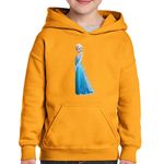 Fashion, accesorii si bijuterii - Copii - Imbracaminte copii - Pulovere si hanorace copii - Hanorac copii Regatul de Gheata Elsa Frozen Craciun, negru, marime L Copii - Infinity.ro