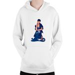 Fashion, accesorii si bijuterii - Copii - Imbracaminte copii - Pulovere si hanorace copii - Hanorac Copii Rihanna Singer Song Writter Stunning Voice Ocean, alb, marime L Copii - Infinity.ro