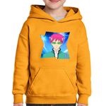 Fashion, accesorii si bijuterii - Copii - Imbracaminte copii - Pulovere si hanorace copii - Hanorac copii Saiki Kusuo Life Anime Manga, negru, marime L Copii - Infinity.ro