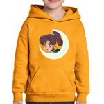 Fashion, accesorii si bijuterii - Copii - Imbracaminte copii - Pulovere si hanorace copii - Hanorac copii Sailor Moon Jupiter Desene Animate, negru, marime L Copii - Infinity.ro