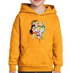 Fashion, accesorii si bijuterii - Copii - Imbracaminte copii - Pulovere si hanorace copii - Hanorac copii Sailor Moon Tot Echipajul Manga Cartoon, negru, marime L Copii - Infinity.ro