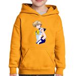 Fashion, accesorii si bijuterii - Copii - Imbracaminte copii - Pulovere si hanorace copii - Hanorac copii Sailor Moon Uranus Haruna Tenou, negru, marime L Copii - Infinity.ro