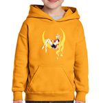 Fashion, accesorii si bijuterii - Copii - Imbracaminte copii - Pulovere si hanorace copii - Hanorac copii Sailor Moon Usagi Tsukino Vise Implinite, negru, marime L Copii - Infinity.ro