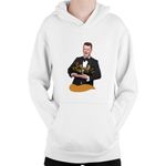 Fashion, accesorii si bijuterii - Copii - Imbracaminte copii - Pulovere si hanorace copii - Hanorac Copii Sam Smith Grammy Awards Music Songs Happy Funny, alb, marime L Copii - Infinity.ro