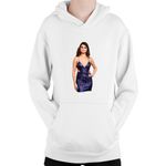 Fashion, accesorii si bijuterii - Copii - Imbracaminte copii - Pulovere si hanorace copii - Hanorac Copii Selena Gomez Barney & Friends Debut Disney, alb, marime L Copii - Infinity.ro