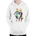 Fashion, accesorii si bijuterii - Copii - Imbracaminte copii - Pulovere si hanorace copii - Hanorac Copii Seven Deadly Sins King Melodias Super Power, alb, marime L Copii - Infinity.ro