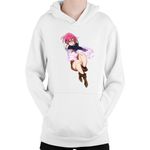 Fashion, accesorii si bijuterii - Copii - Imbracaminte copii - Pulovere si hanorace copii - Hanorac Copii Seven Deadly Sins Lust Magic Cosplay, alb, marime L Copii - Infinity.ro