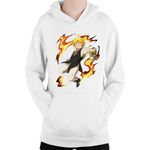 Fashion, accesorii si bijuterii - Copii - Imbracaminte copii - Pulovere si hanorace copii - Hanorac Copii Seven Deadly Sins Meliodus Myanimelist, alb, marime L Copii - Infinity.ro
