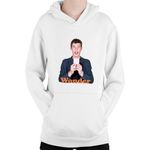 Fashion, accesorii si bijuterii - Copii - Imbracaminte copii - Pulovere si hanorace copii - Hanorac Copii Shawn Mendes Wonder Last Album Smile Always, alb, marime L Copii - Infinity.ro