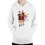 Fashion, accesorii si bijuterii - Copii - Imbracaminte copii - Pulovere si hanorace copii - Hanorac Copii Slam Dunk Kuroko No Basket Sport Anime, alb, marime L Copii - Infinity.ro
