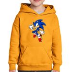 Fashion, accesorii si bijuterii - Copii - Imbracaminte copii - Pulovere si hanorace copii - Hanorac copii Sonic Ariciul Sprint Viteza Minecraft, negru, marime L Copii - Infinity.ro
