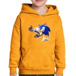 Fashion, accesorii si bijuterii - Copii - Imbracaminte copii - Pulovere si hanorace copii - Hanorac copii Sonic Hedgehog Salt Energie Video Game, negru, marime L Copii - Infinity.ro