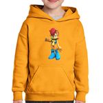 Fashion, accesorii si bijuterii - Copii - Imbracaminte copii - Pulovere si hanorace copii - Hanorac copii Sonic Princess Sally Acorn Joc Video, negru, marime L Copii - Infinity.ro