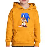 Fashion, accesorii si bijuterii - Copii - Imbracaminte copii - Pulovere si hanorace copii - Hanorac copii Sonic the Hedgehog Lost World Classic, negru, marime L Copii - Infinity.ro