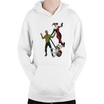 Fashion, accesorii si bijuterii - Copii - Imbracaminte copii - Pulovere si hanorace copii - Hanorac Copii Star Trek Joker Woman Skeleton Clash Royale Scared Balance, alb, marime L Copii - Infinity.ro