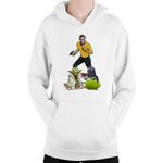 Fashion, accesorii si bijuterii - Copii - Imbracaminte copii - Pulovere si hanorace copii - Hanorac Copii Star Trek Star Wars Yoda Genius Master Darth Vader Spit Coffee, alb, marime L Copii - Infinity.ro