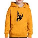 Fashion, accesorii si bijuterii - Copii - Imbracaminte copii - Pulovere si hanorace copii - Hanorac copii StarCraft 2 Protoss Logo Simbol Game, negru, marime L Copii - Infinity.ro