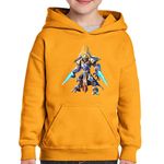 Fashion, accesorii si bijuterii - Copii - Imbracaminte copii - Pulovere si hanorace copii - Hanorac copii StarCraft 2 Protoss Warrior Epic Game Play, negru, marime L Copii - Infinity.ro
