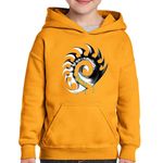Fashion, accesorii si bijuterii - Copii - Imbracaminte copii - Pulovere si hanorace copii - Hanorac copii StarCraft 2 Zerg Silver Logo CSGO, negru, marime L Copii - Infinity.ro