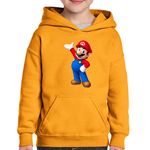 Fashion, accesorii si bijuterii - Copii - Imbracaminte copii - Pulovere si hanorace copii - Hanorac copii Super Mario Bros Arcade Game VIP, negru, marime L Copii - Infinity.ro