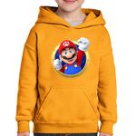 Fashion, accesorii si bijuterii - Copii - Imbracaminte copii - Pulovere si hanorace copii - Hanorac copii Super Mario Bros Arcade Good Vibe, negru, marime L Copii - Infinity.ro
