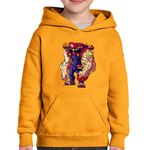 Fashion, accesorii si bijuterii - Copii - Imbracaminte copii - Pulovere si hanorace copii - Hanorac copii Super Mario Bros Demon Evil Joker Kart, negru, marime L Copii - Infinity.ro