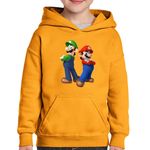 Fashion, accesorii si bijuterii - Copii - Imbracaminte copii - Pulovere si hanorace copii - Hanorac copii Super Mario Bros Fratie VIP PS4 3D, negru, marime L Copii - Infinity.ro