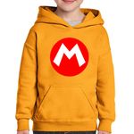 Fashion, accesorii si bijuterii - Copii - Imbracaminte copii - Pulovere si hanorace copii - Hanorac copii Super Mario Bros Logo M Red, negru, marime L Copii - Infinity.ro