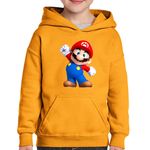 Fashion, accesorii si bijuterii - Copii - Imbracaminte copii - Pulovere si hanorace copii - Hanorac copii Super Mario Bros Superstar Saga 3D Kart, negru, marime L Copii - Infinity.ro