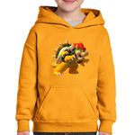 Fashion, accesorii si bijuterii - Copii - Imbracaminte copii - Pulovere si hanorace copii - Hanorac copii Super Mario Bros Testos Malefic 3D, negru, marime L Copii - Infinity.ro