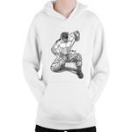 Fashion, accesorii si bijuterii - Copii - Imbracaminte copii - Pulovere si hanorace copii - Hanorac Copii Terra Formers Hizamaru Akari Terranium, alb, marime L Copii - Infinity.ro