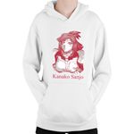 Fashion, accesorii si bijuterii - Copii - Imbracaminte copii - Pulovere si hanorace copii - Hanorac Copii Terra Formers Kanako Sanjo Space Suit Team, alb, marime L Copii - Infinity.ro