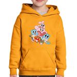 Fashion, accesorii si bijuterii - Copii - Imbracaminte copii - Pulovere si hanorace copii - Hanorac copii The Amazing World of Gumball All Family Familie, negru, marime L Copii - Infinity.ro