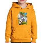 Fashion, accesorii si bijuterii - Copii - Imbracaminte copii - Pulovere si hanorace copii - Hanorac copii The Promised Neverland Emma Aventuri Fantasy, negru, marime L Copii - Infinity.ro