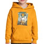 Fashion, accesorii si bijuterii - Copii - Imbracaminte copii - Pulovere si hanorace copii - Hanorac copii The Promised Neverland Emma Ray Norman Zid, negru, marime L Copii - Infinity.ro