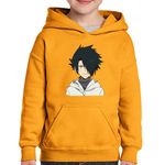 Fashion, accesorii si bijuterii - Copii - Imbracaminte copii - Pulovere si hanorace copii - Hanorac copii The Promised Neverland Ray Anime, negru, marime L Copii - Infinity.ro