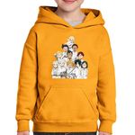 Fashion, accesorii si bijuterii - Copii - Imbracaminte copii - Pulovere si hanorace copii - Hanorac copii The Promised Neverland Toata Echipa, negru, marime L Copii - Infinity.ro